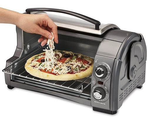 Imagen 3 de 3 de Hamilton Beach - Horno Eléctrico Tostador Easy Reach 31334z