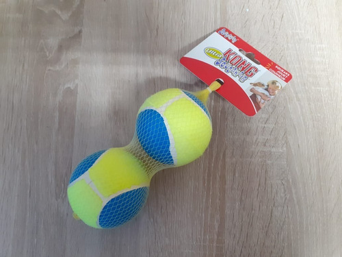 Imagem 5 de 6 de Brinquedo Bola Cães Tenis Kong Ultra Squeakair Ball Grande