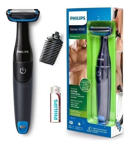 Aparador De Pelos Do Corpo Philips - 100% À Prova Dágua