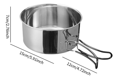 Pot De Campamento Pot De Cocina Con Mango De Stockpot Para