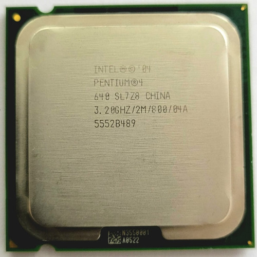 Procesador Pentium 4 640 Sl728 3.20ghz /2m/800/775