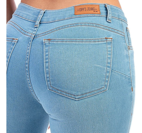 Imagen 5 de 7 de Pantalón Mezclilla Stretch Opps Jeans Dama Levanta Pompas