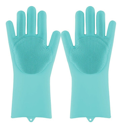 Guantes Premium Silicona Lava Plato Detergente Cocina Baño Surtidos
