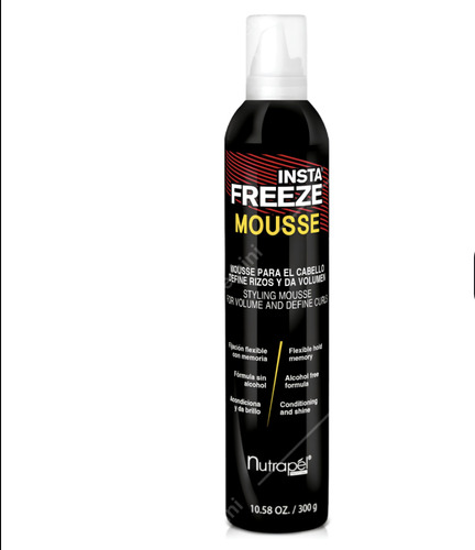 Mousse Definidor De Rizos Freeze Nutrapel 300g