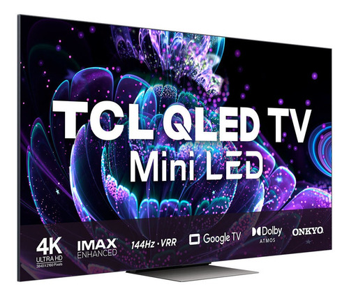 Smart Tv Qled 65 Google Tv Uhd 4k Tcl C835 4 Hdmi 2 Usb Wifi