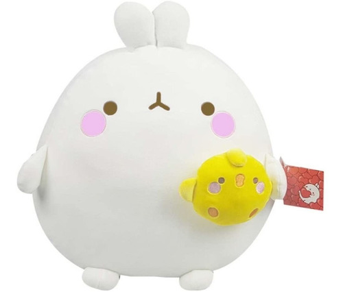 Molang  Piu Piu 15.7 In Mochi Almohada De Peluche Muñeca De