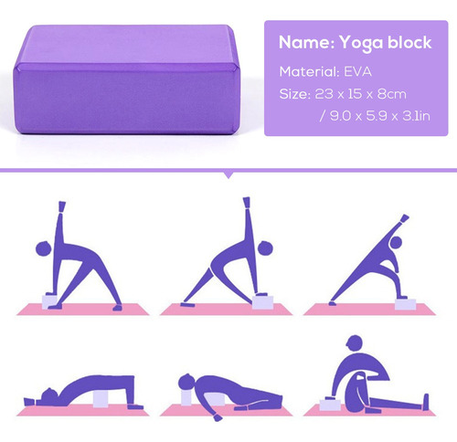 Juego De 5 Piezas De Equipo De Yoga Que Incluye Bloques De Y