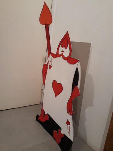 Imagen Para Decorar Personajes Alicia Carta Poker Corazón