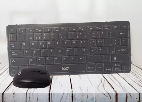 Combo teclado y mouse inalámbrico estilo Mac - HEPA Tecnología - Tienda  Online
