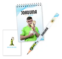 Comprar Anotadores Y Lápiz Personalizado Souvenir 40u Dibu Martinez