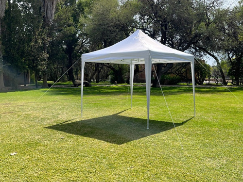 Imagen 4 de 10 de Toldo Retráctil 3x3 M Carpa Uso Rudo Serie Premium + Maleta
