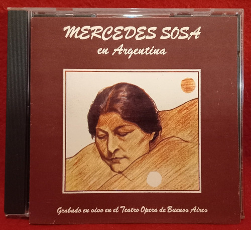 Mercedes Sosa En Argentina Cd Original Phillips 1991.