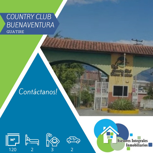 Guatire, Casa En Alquiler Country Club Buenaventura Nm