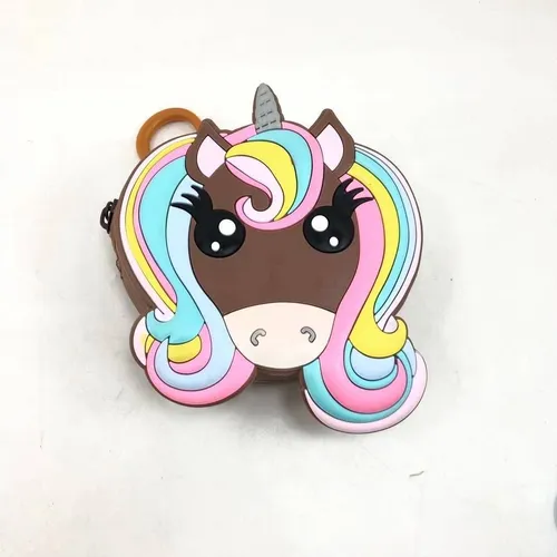Monedero Goma Silicona Animal Lol Nena Cute Kawai