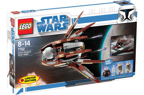 Lego 7752 Star Wars Count Dooku's Solar Sailer