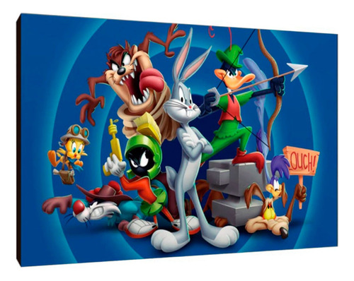 Cuadros Poster Dibujos Animados Looney Tunes L 29x41 Ilt 86