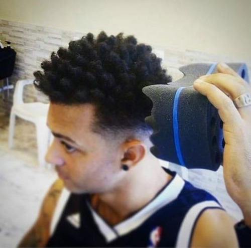 3 Esponja Nudred Dupla Casca De Ovo Turbo P M G Cabelo Afro