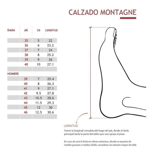 Zapatillas Montagne Acelerate Running Hombre