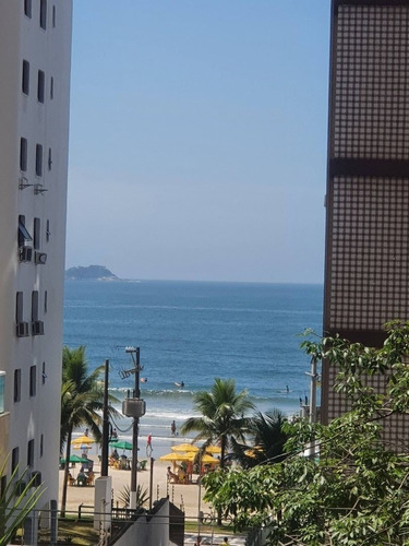 Imagem 2 de 24 de Apartamento Na Praia, 4 Dormitórios, Piscina, 2 Vagas, Astúrias, Guarujá. - Ap1736