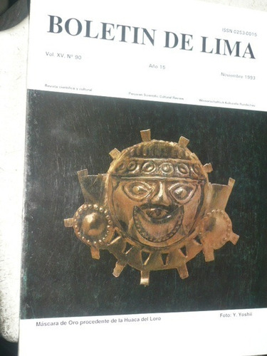 Boletin De Lima Año 1993