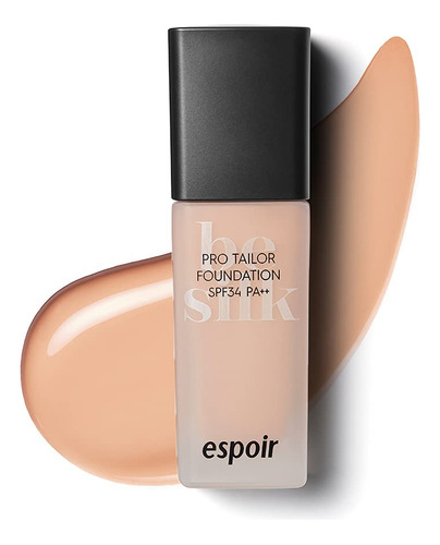 Espoir Pro Tailor Foundation Be Silk Spf34 Pa++ 1.0 Fl Oz 7