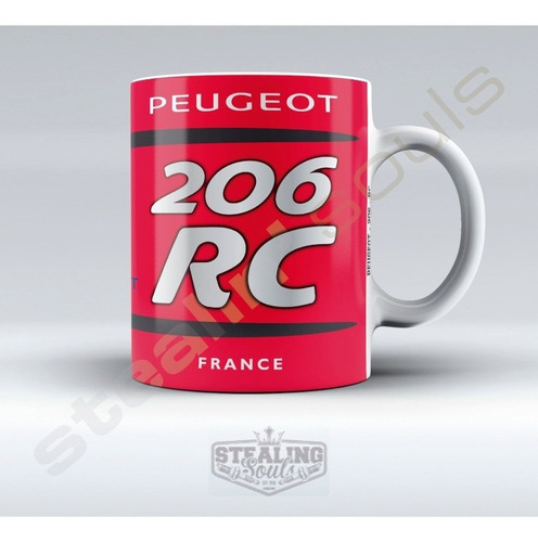 Taza Fierrera | Col Clásicos Argentinos | Peugeot 206 Rc #04