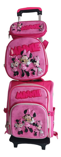 Mochila Minnie Mouse 3 En 1