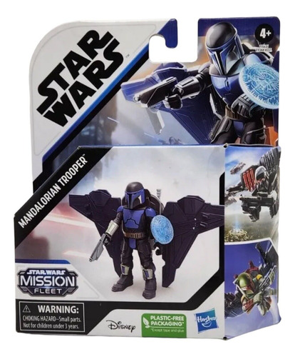 Star Wars Mission Fleet Mandalorian Trooper * (Usado)