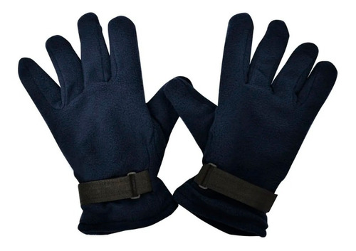 Guantes Doble Polar Invierno Con Ajuste En Puño Hombre Mujer