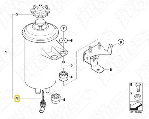 Mini Cooper 2.0 S Top 2013-2015 Original Sensor Nível Direca