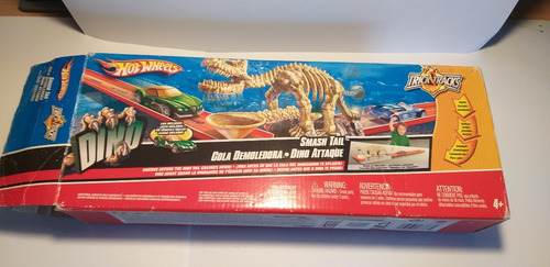 Pista Hot Wheels Trick Tracks Dino Smash Tail (Usado)