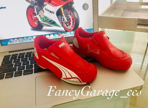 Zapatos Puma Ducati Baby. Made In Italy. Originales