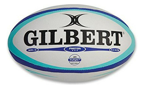 Brand: Gilbert Photon Match Rugby Ball Navy Sky 