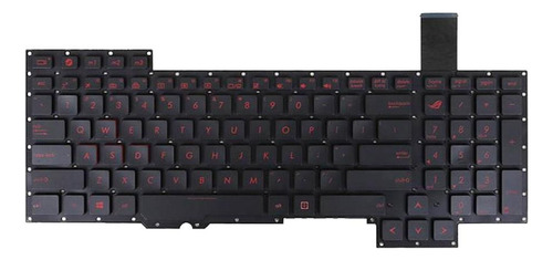 Compatível Com Asus G751j G751jl G751jm G751jt Eua Inglês
