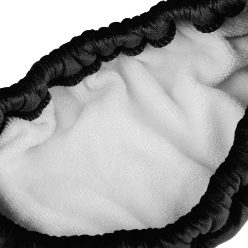 1 Par De Funda De Salva Cuchillas Impermeable De Negro M