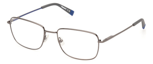 Lentes De Vista Transparente Timberland Tb1844006 Color Gris Talla M