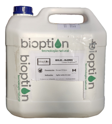 Eliminador Malos Olores / Bioactivo / Bio 25 / 20 Litros