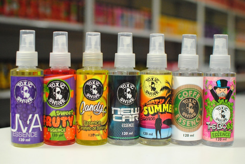 Imagen 1 de 4 de Perfume Fragancia Para Auto Toxic Shine Aromatizador