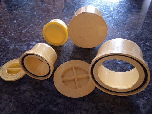 Tapa Registro Pvc 2 Y 3 Pulgadas Para Aguas Servidas Pavco