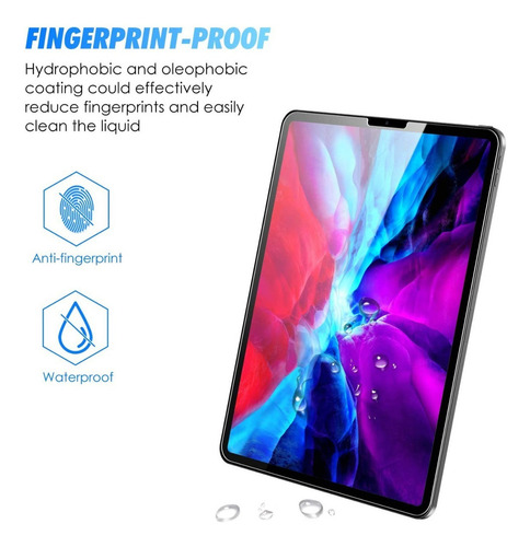 Mica De Vidrio 9h Sparin X2 Para iPad Pro 12.9 M2 2022 6gen