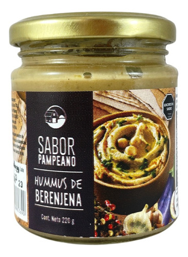Hummus De Berenjena Regional Sabor Pampeano X 220grs