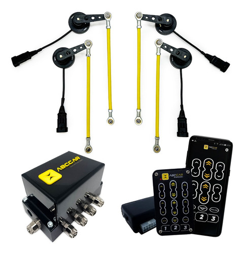 Kit Sensor + Controle V2 + Bloco De 10mm Corsa Hatch 03/12