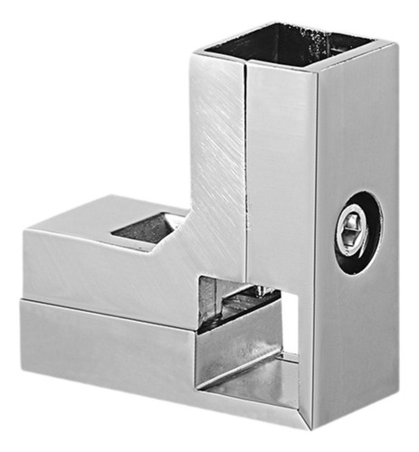 Conector De Aleación En Forma De L De Plata