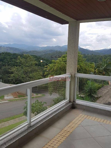 Casa Com 4 Dormitórios À Venda, 353 M² Por R$ 1.500.000,00 - Reserva Ibirapitanga - Santa Isabel/sp - Ca1017
