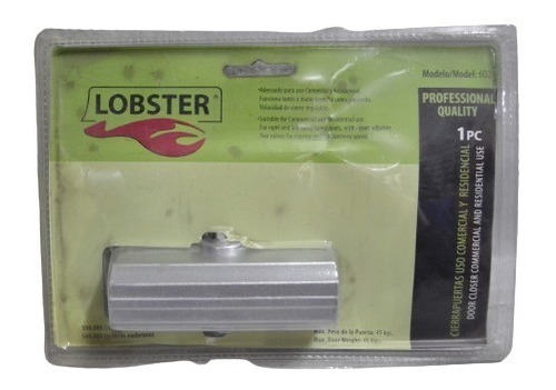 Cierrapuerta Lobster Peso 45 Kg