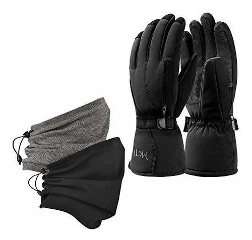 Ropa De Esquí - Mcti Waterproof Ski Gloves Winter Warm 3m Th