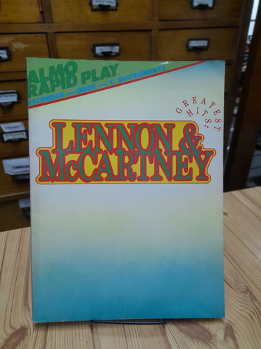 Álbum De Partituras  Lennon & Mc Cartney Greatest  Hits Pian