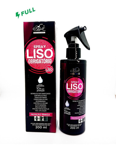 Protetor Térmico Finalizador Spray Liso Obrigatorio Frizz 