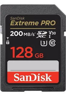 Memoria Sandisk Sd Xtreme Pro 170mbs 128gb Camara Sony Canon