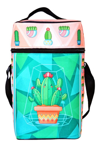 Imagen 2 de 6 de Equipo De Mate Completo Love Cactus Cuero Set Kit Matero